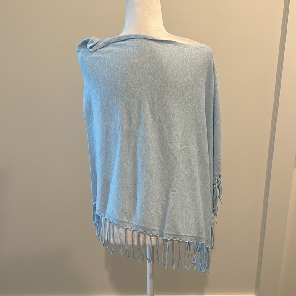 NWT Lilly Pulitzer Lanai Wrap in Heathered Boho Blue One Size - Picture 6 of 8